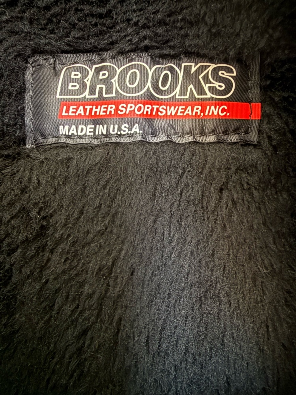 Brooks Jacket Black Size 36 Zip Liner USA - Picture 9 of 16